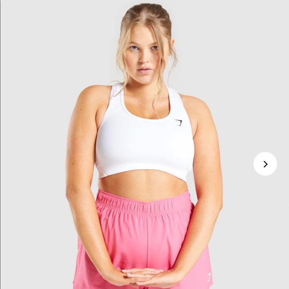 Gymshark Other - Gymshark training essential white sports bra